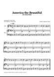 America The Beautiful - For Solo Flute
