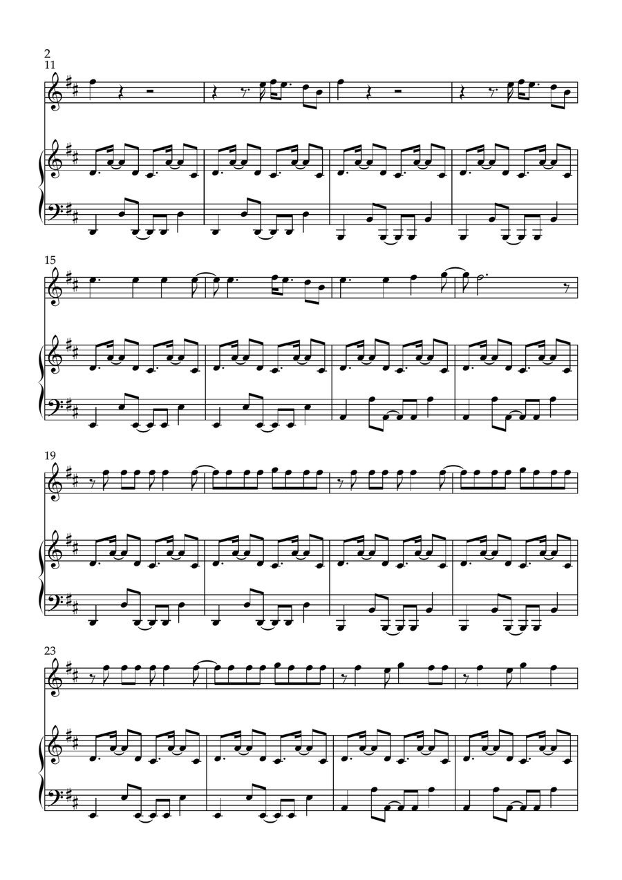 Birds Of A Feather by Billie Eilish Piano, Vocal - Digital Sheet Music page 2