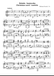 Kolęda - kantyczka / Christmas carol - canticle for piano