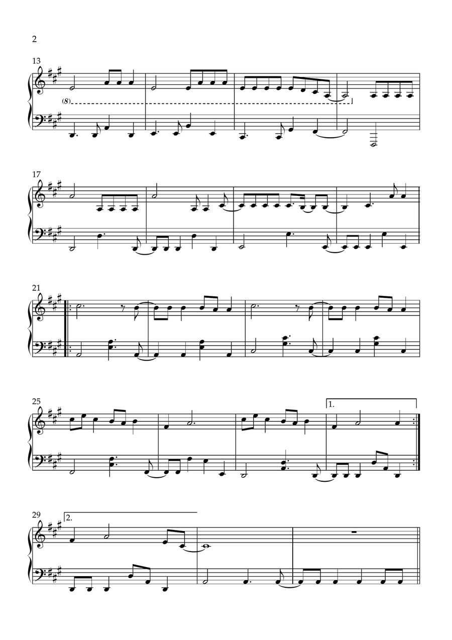 Cruel Summer by Taylor Swift Piano Solo - Digital Sheet Music page 2