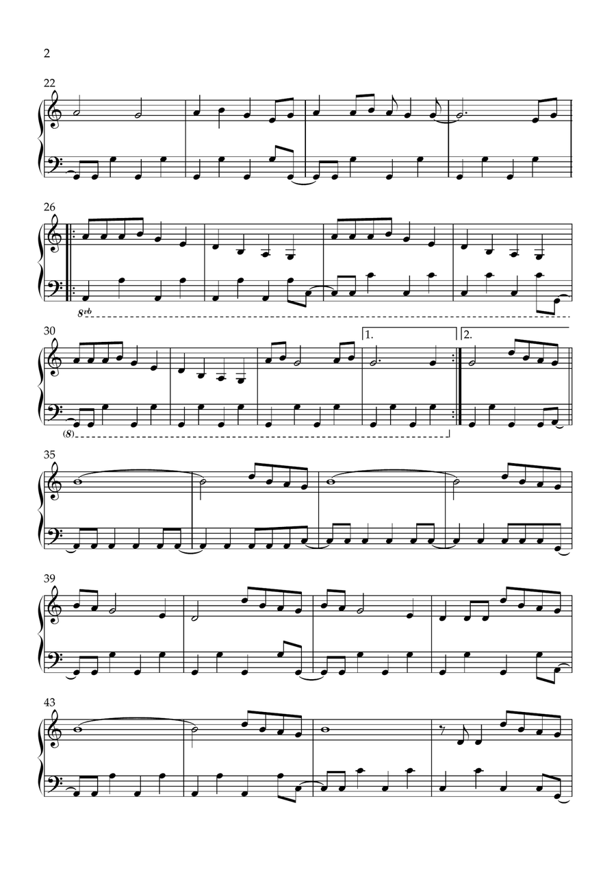 Shake It Off by Taylor Swift Piano Solo - Digital Sheet Music page 2
