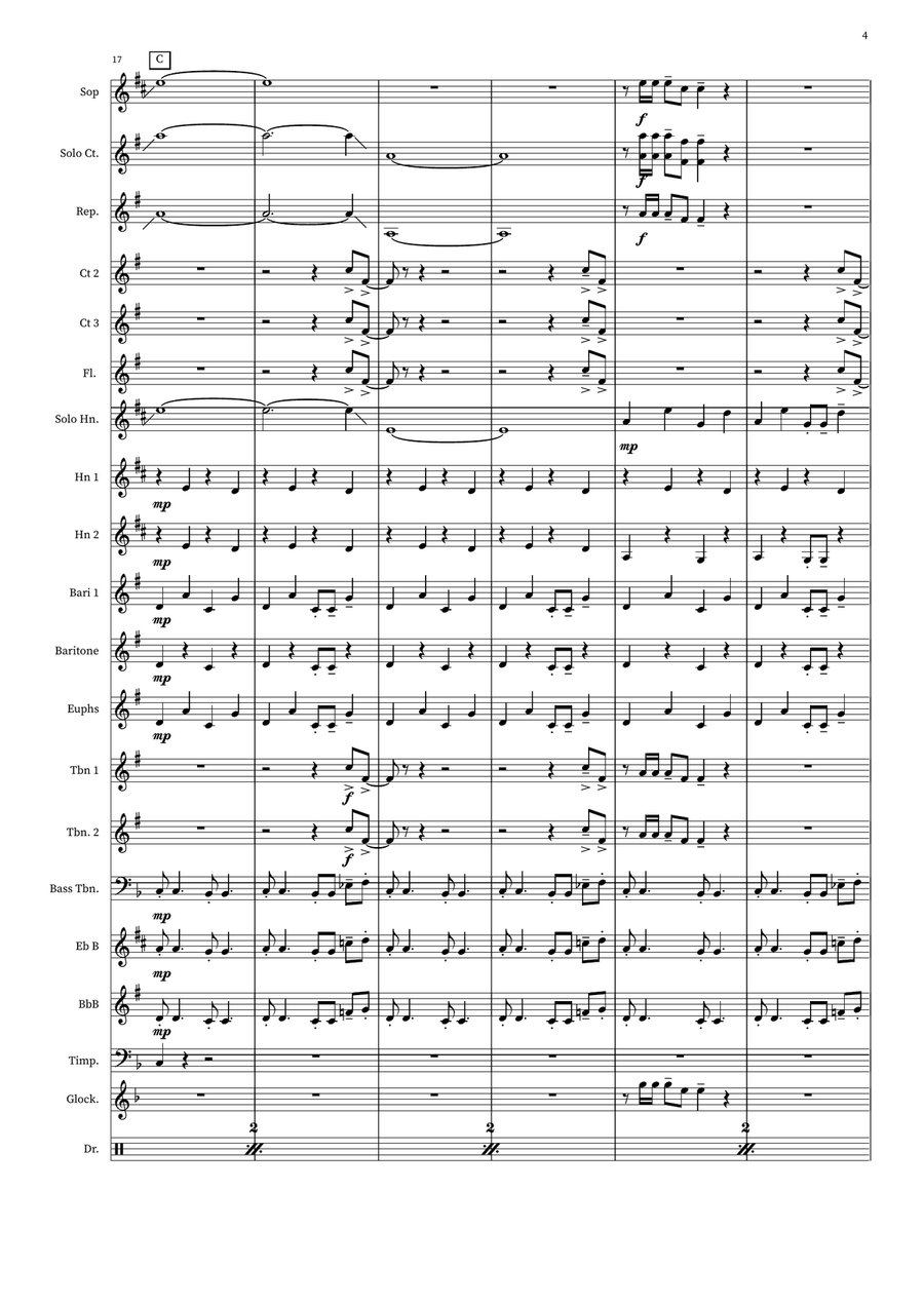 Are Friends Electric? Large Ensemble - Digital Sheet Music page 4