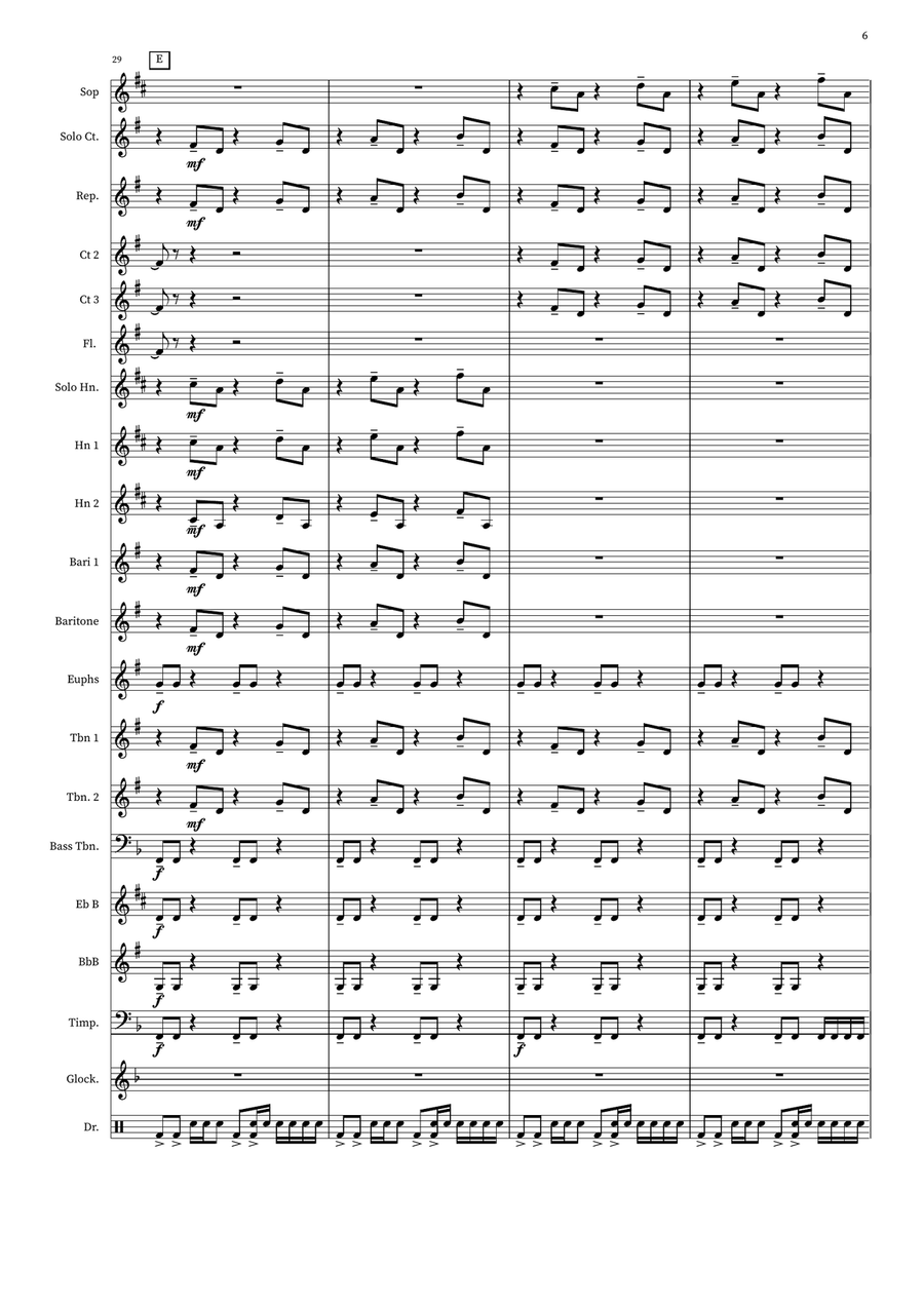 Are Friends Electric? Large Ensemble - Digital Sheet Music page 6