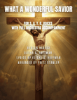 What a Wonderful Savior - SATB voices with Full Orchestra Accompaniment