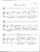 Caro Mia Ben Piano, Vocal scores gallery preview page 4