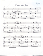 Caro Mia Ben Piano, Vocal scores gallery preview page 5