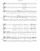 Deck the Bells! A fun festive medley for SSA choir and piano, arranged by Sarah Jaysmith SSA scores gallery preview page 3
