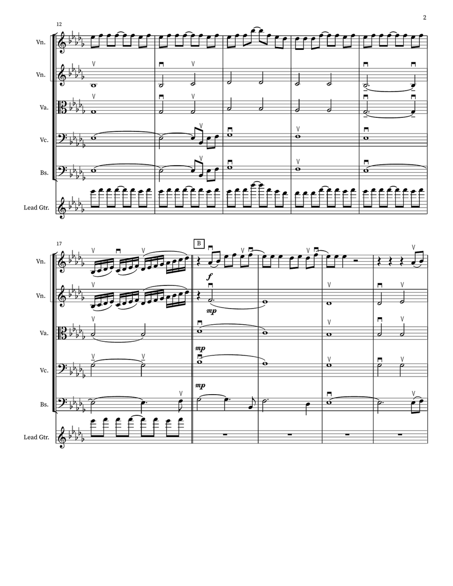 Folded Orchestra - Digital Sheet Music page 2