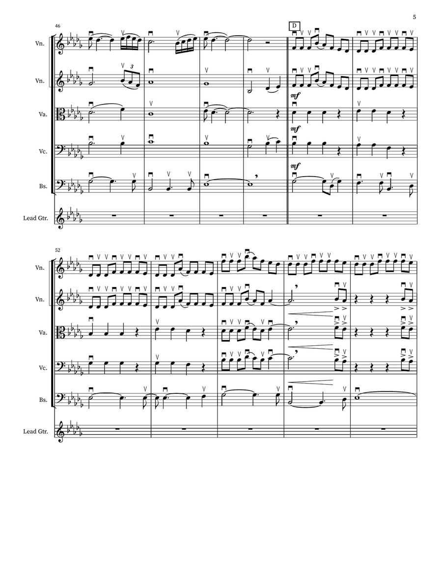 Folded Orchestra - Digital Sheet Music page 5