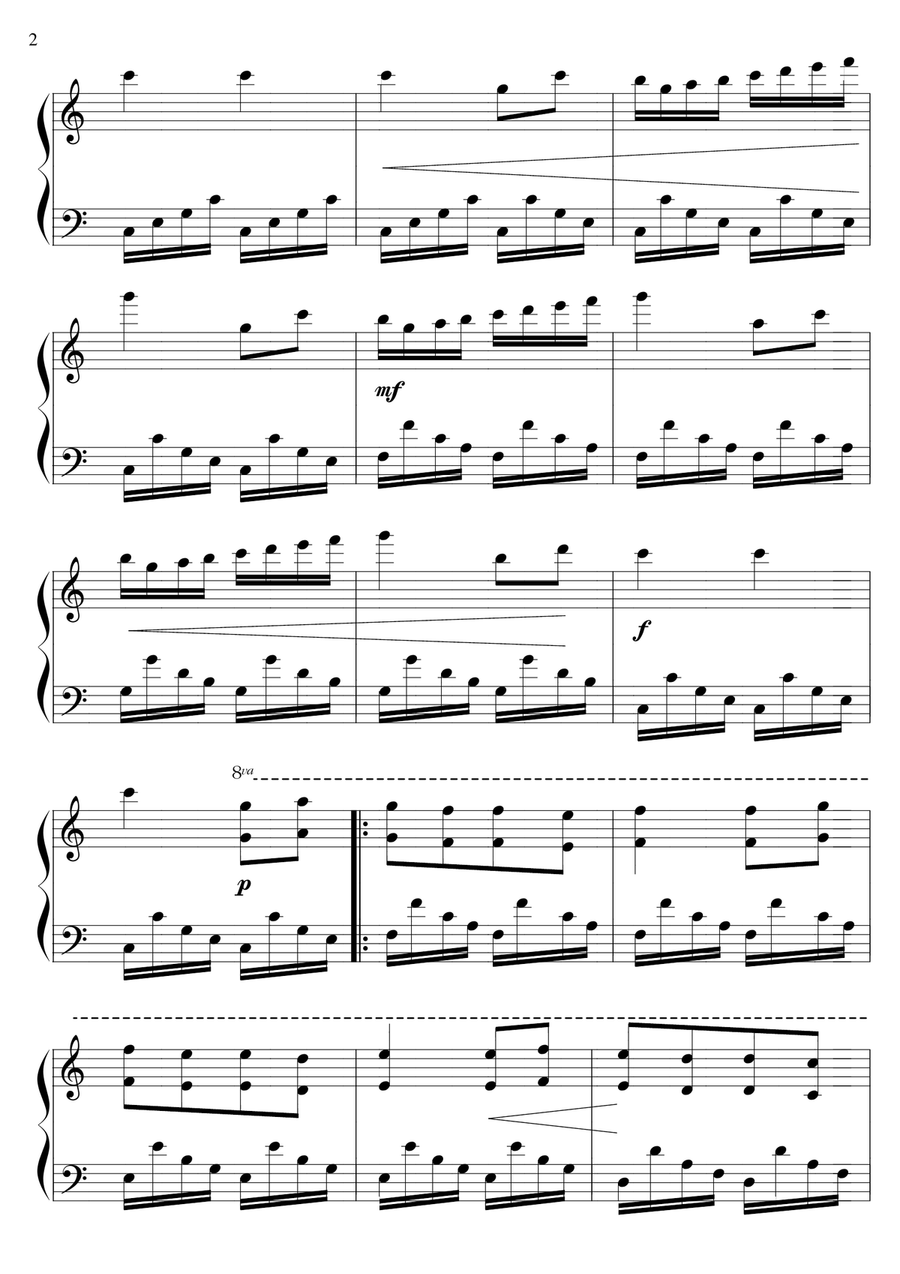 3 Romances - Book 6 Piano Solo - Digital Sheet Music page 3