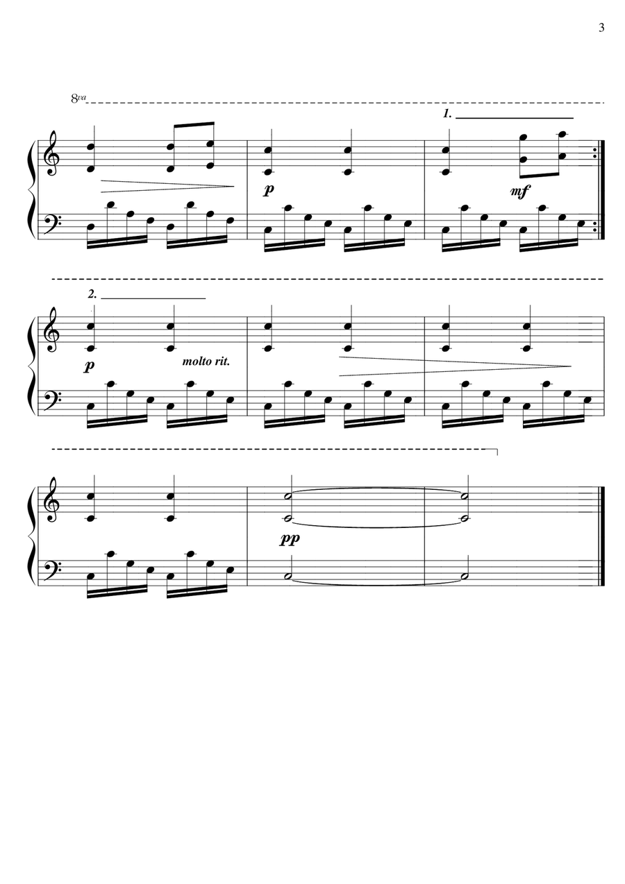 3 Romances - Book 6 Piano Solo - Digital Sheet Music page 4
