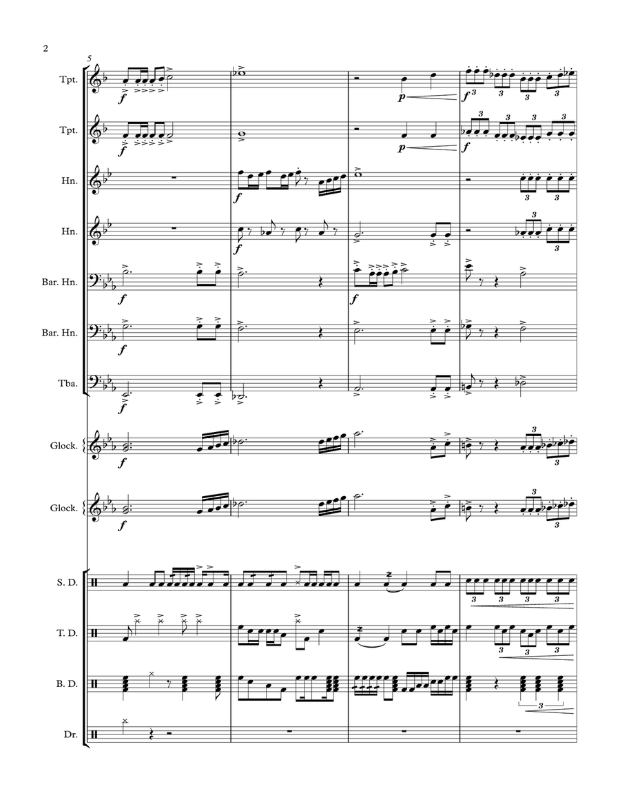 Ondel-Ondel Marching Band - Digital Sheet Music page 2