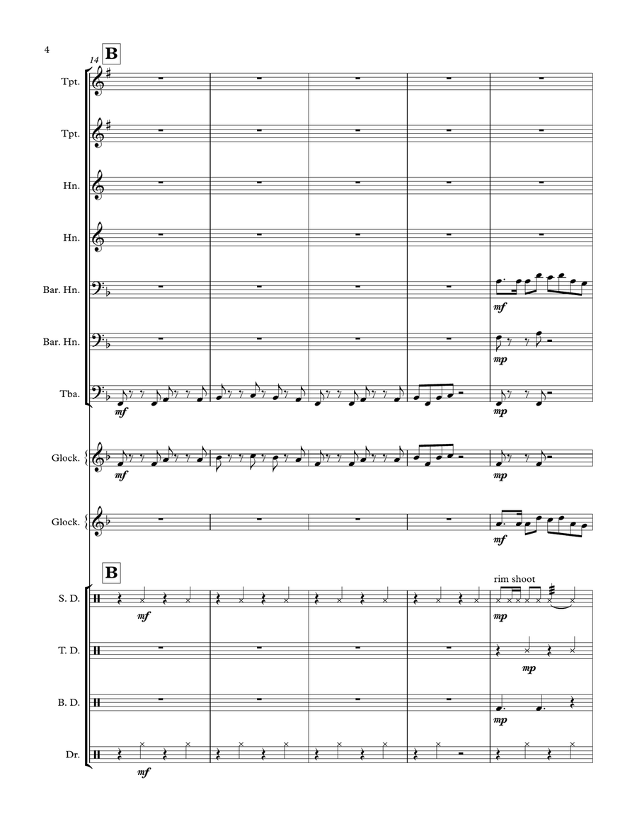 Ondel-Ondel Marching Band - Digital Sheet Music page 4