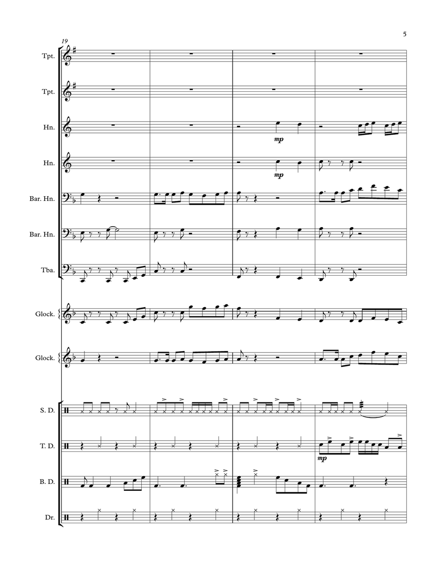 Ondel-Ondel Marching Band - Digital Sheet Music page 5
