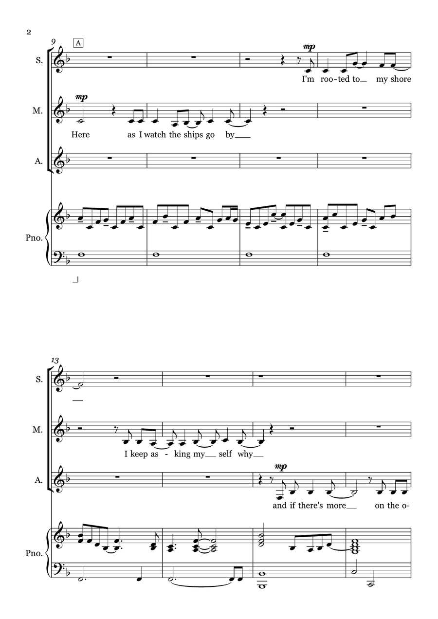 Starmaker by Bruce Roberts SSA - Digital Sheet Music page 2