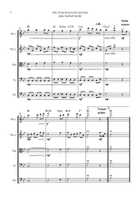 The Star Spangled Banner - String Quintet (with Chords) String Orchestra scores gallery preview page 4