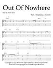 Out Of Nowhere
