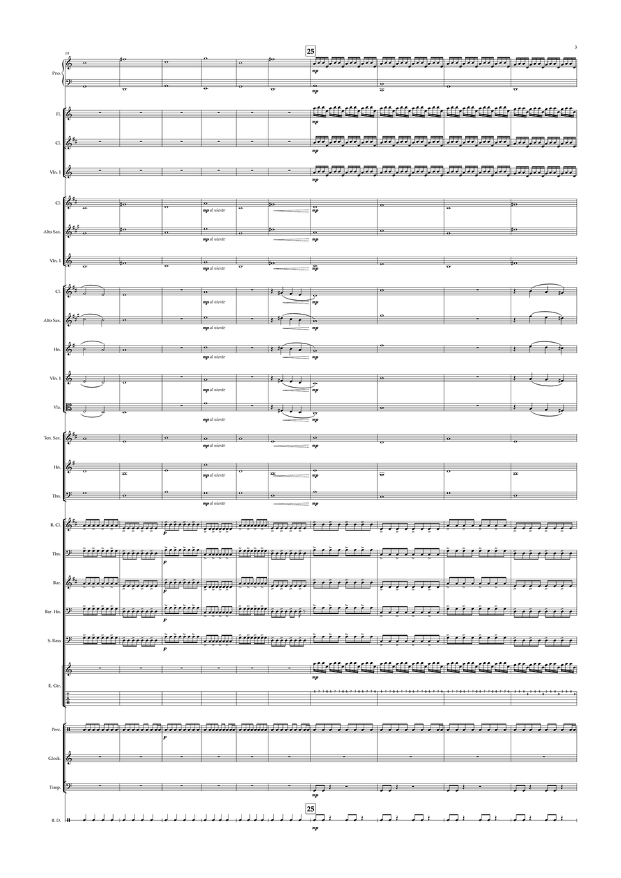 Time by Hans Zimmer Large Ensemble - Digital Sheet Music page 3