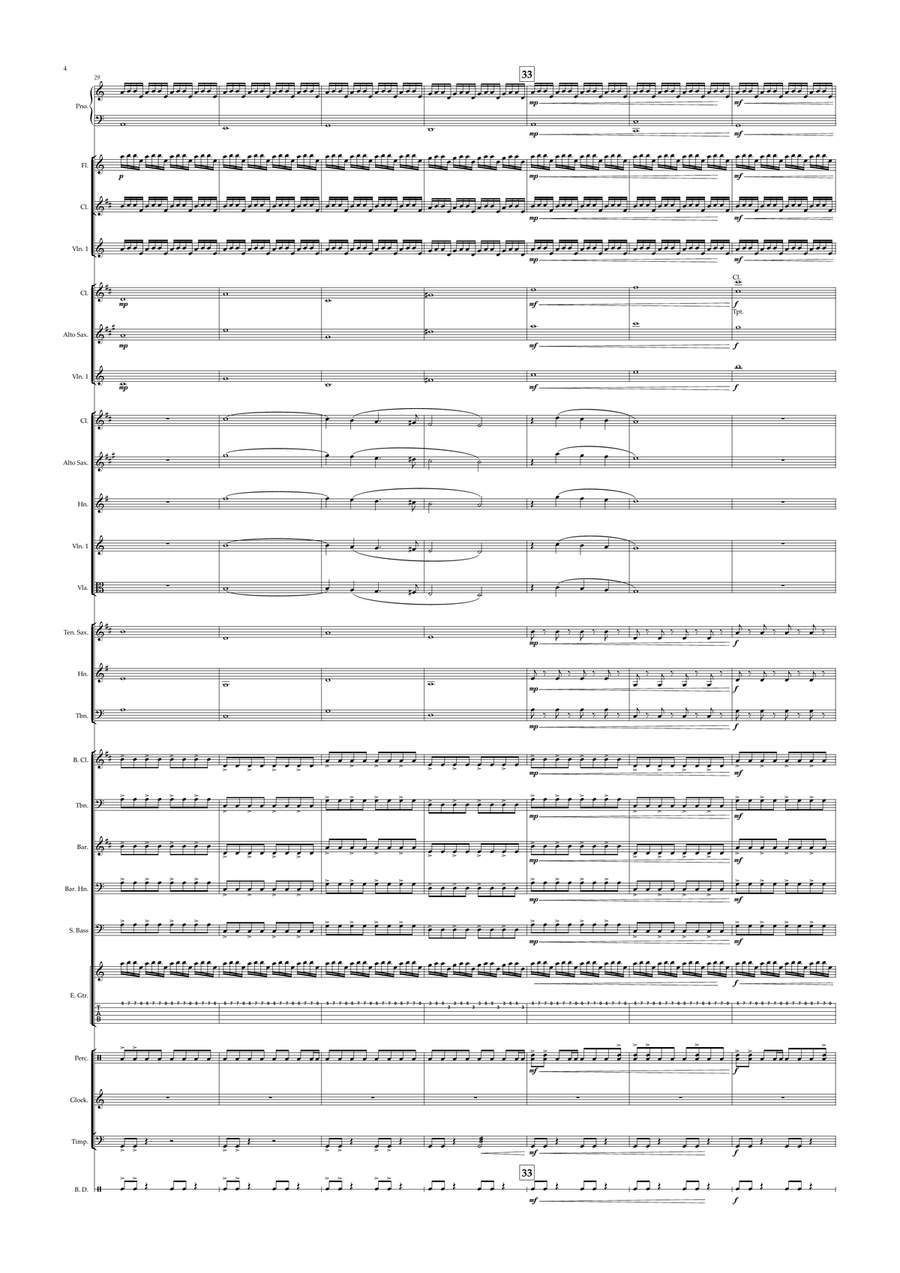 Time by Hans Zimmer Large Ensemble - Digital Sheet Music page 4
