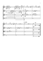 1919 Cronica Del Alba (Film) String Quartet scores gallery preview page 3