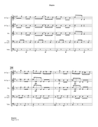 Brejeiro (Mischievous Fellow) Brass Quintet scores gallery preview page 6