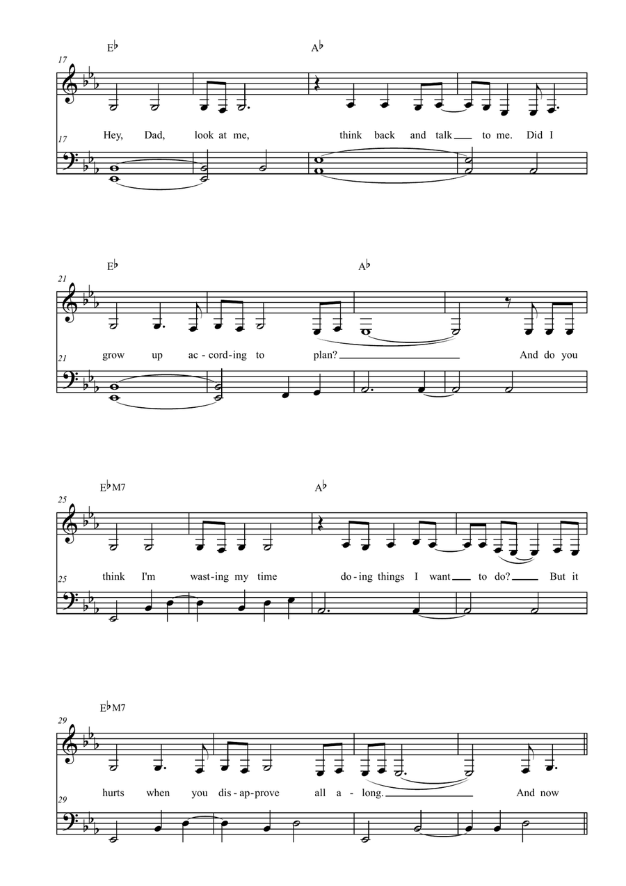 Perfect by Simple Plan Easy Piano - Digital Sheet Music page 2