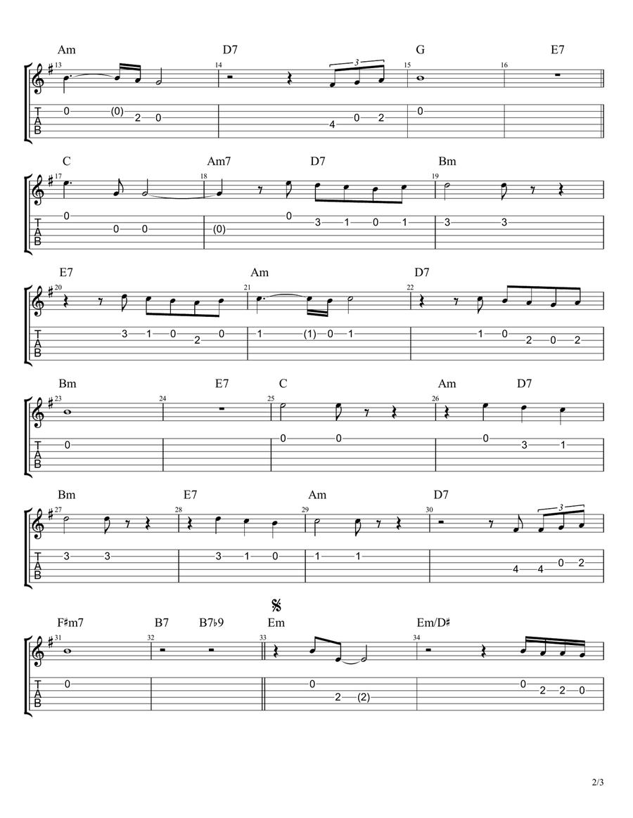 Feelings by Julio Iglesias Piano - Digital Sheet Music page 2