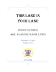 This Land Is Your Land