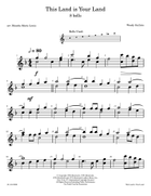 This Land Is Your Land Handbell Choir scores gallery preview page 3