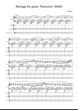 Newage for piano 'Nocturne'
