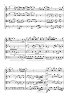 Easy On Me String Quartet scores gallery preview page 6