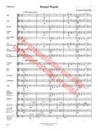 Pocket Watch Concert Band scores gallery preview page 4