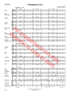 Changing Gears Concert Band scores gallery preview page 4