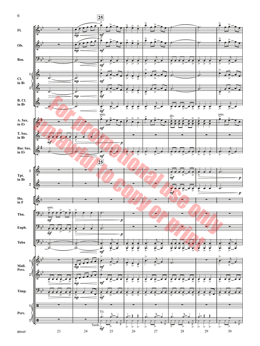 Changing Gears Concert Band - Sheet Music page 7
