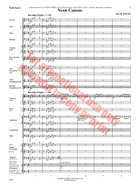 Neon Canons Concert Band scores gallery preview page 4