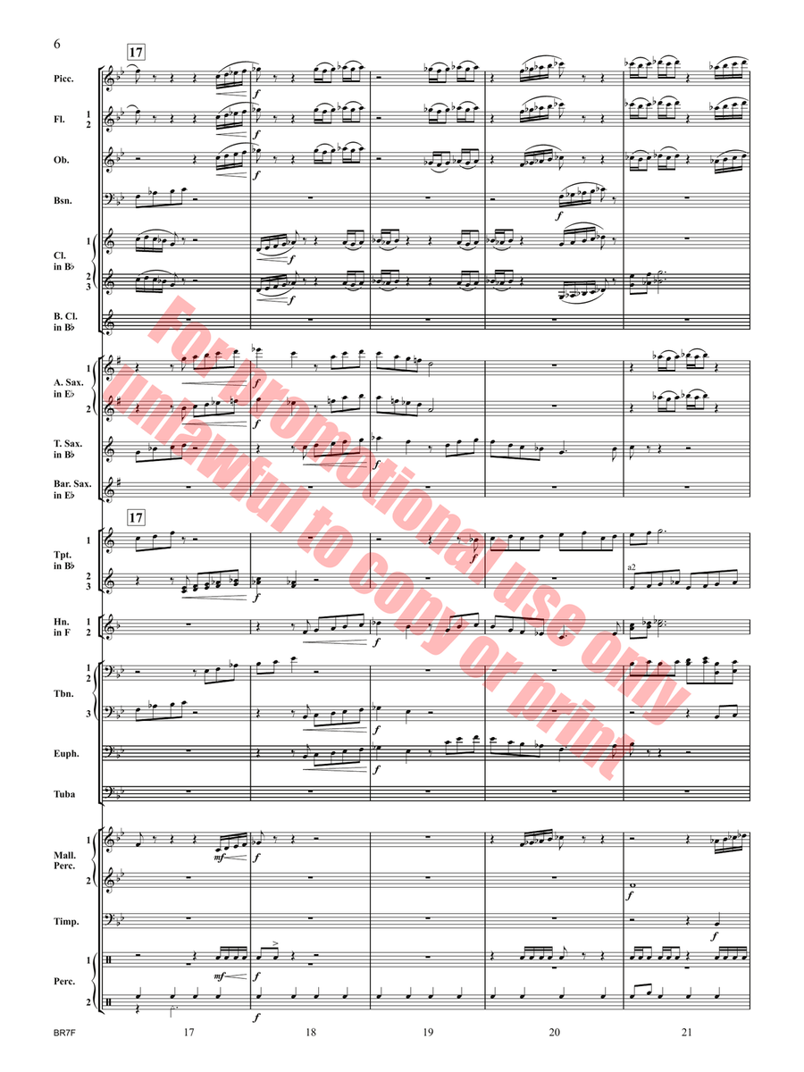 Neon Canons Concert Band - Sheet Music page 7