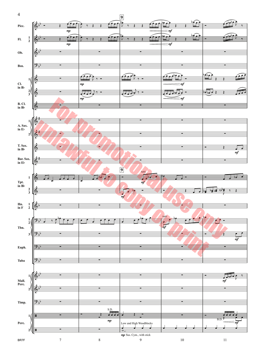 Neon Canons Concert Band - Sheet Music page 5