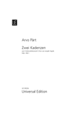 Zwei Kadenzen