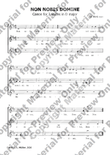 Non Nobis Domine - W. Byrd - 3-Part Canon - D Major - A Cappella - Portrait
