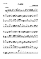 Race (Vperegonki) String Orchestra scores gallery preview page 4
