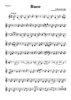 Race (Vperegonki) String Orchestra scores gallery preview page 5