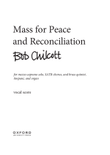 Mass for Peace and Reconciliation