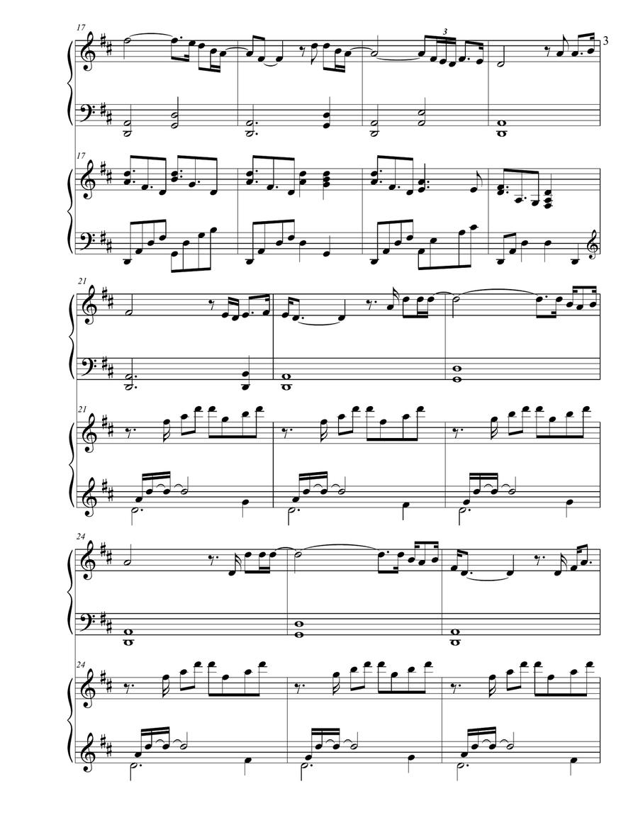 Go Rest High On That Mountain by Vince Gill Piano - Digital Sheet Music page 3