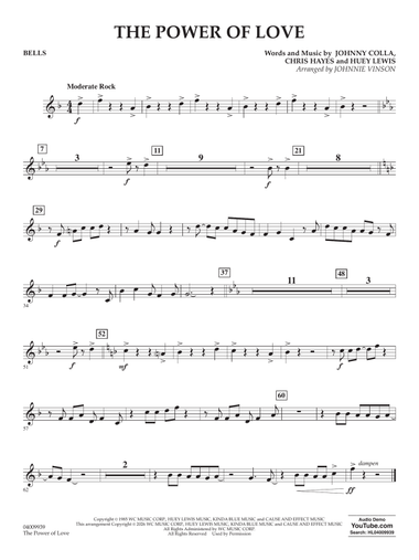 The Power Of Love (arr. Johnnie Vinson) - Bells