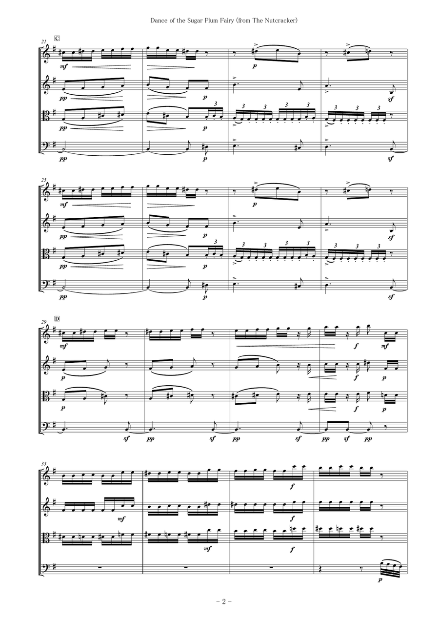 Dance of the Sugar Plum Fairy from 