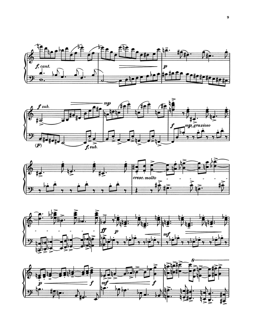 For Helen Coates by Leonard Bernstein Piano Solo - Digital Sheet Music page 2