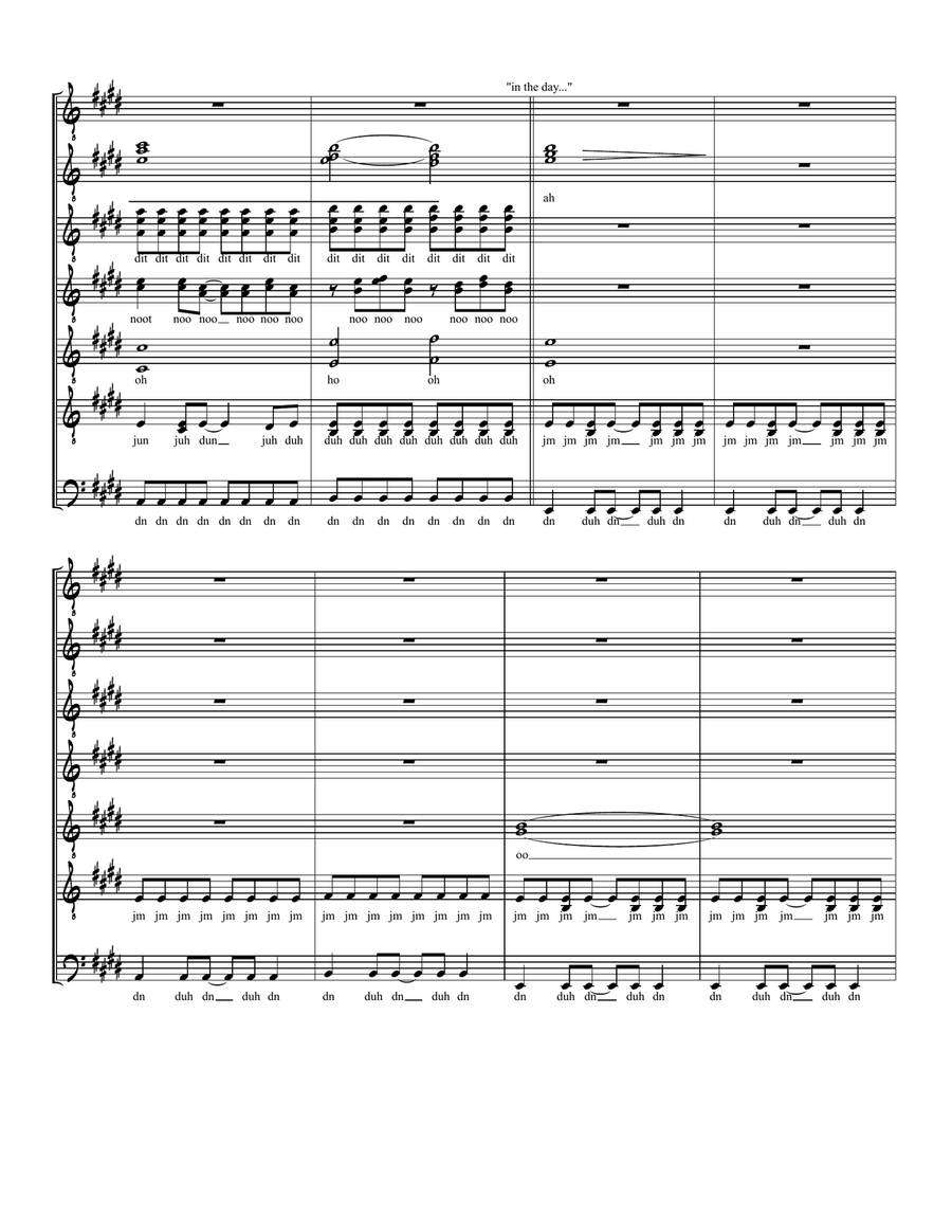 Born To Run by Bruce Springsteen TTBB - Digital Sheet Music page 2