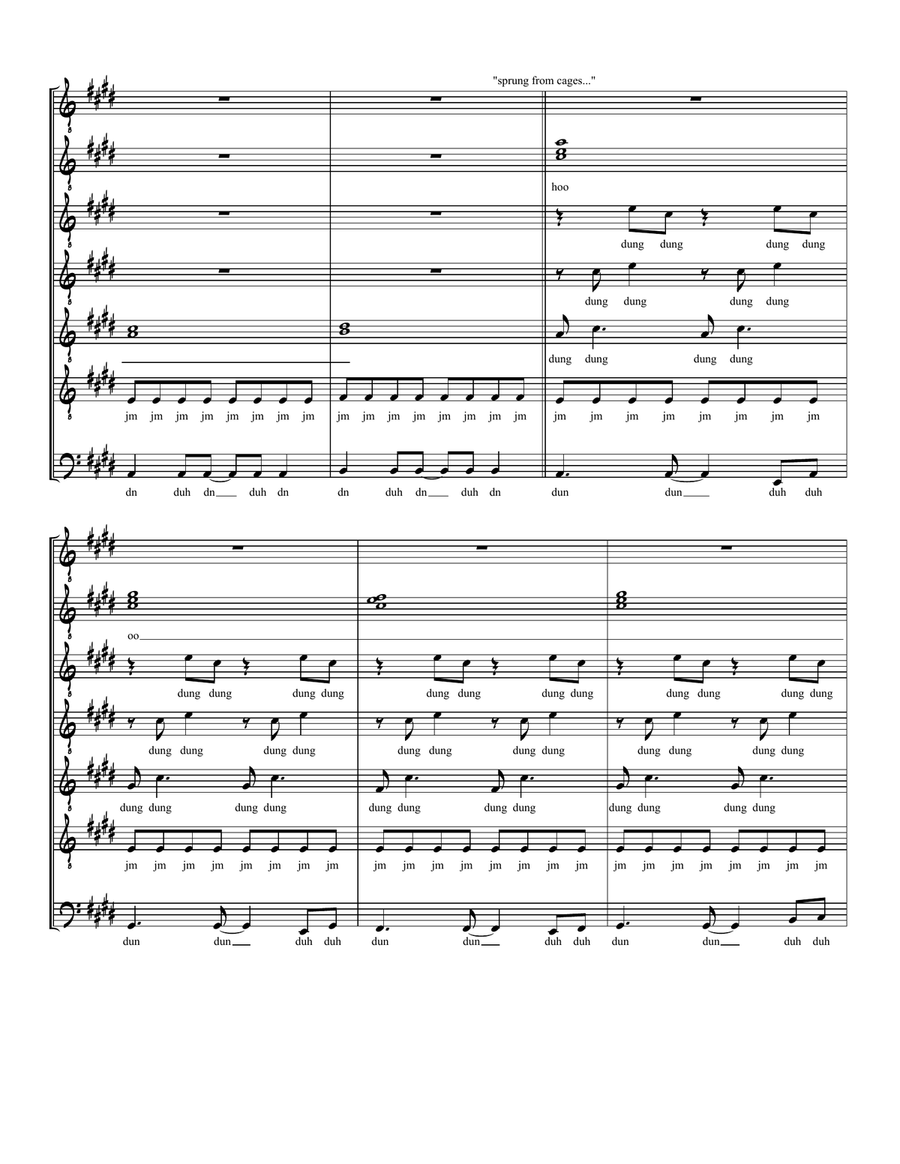 Born To Run by Bruce Springsteen TTBB - Digital Sheet Music page 3