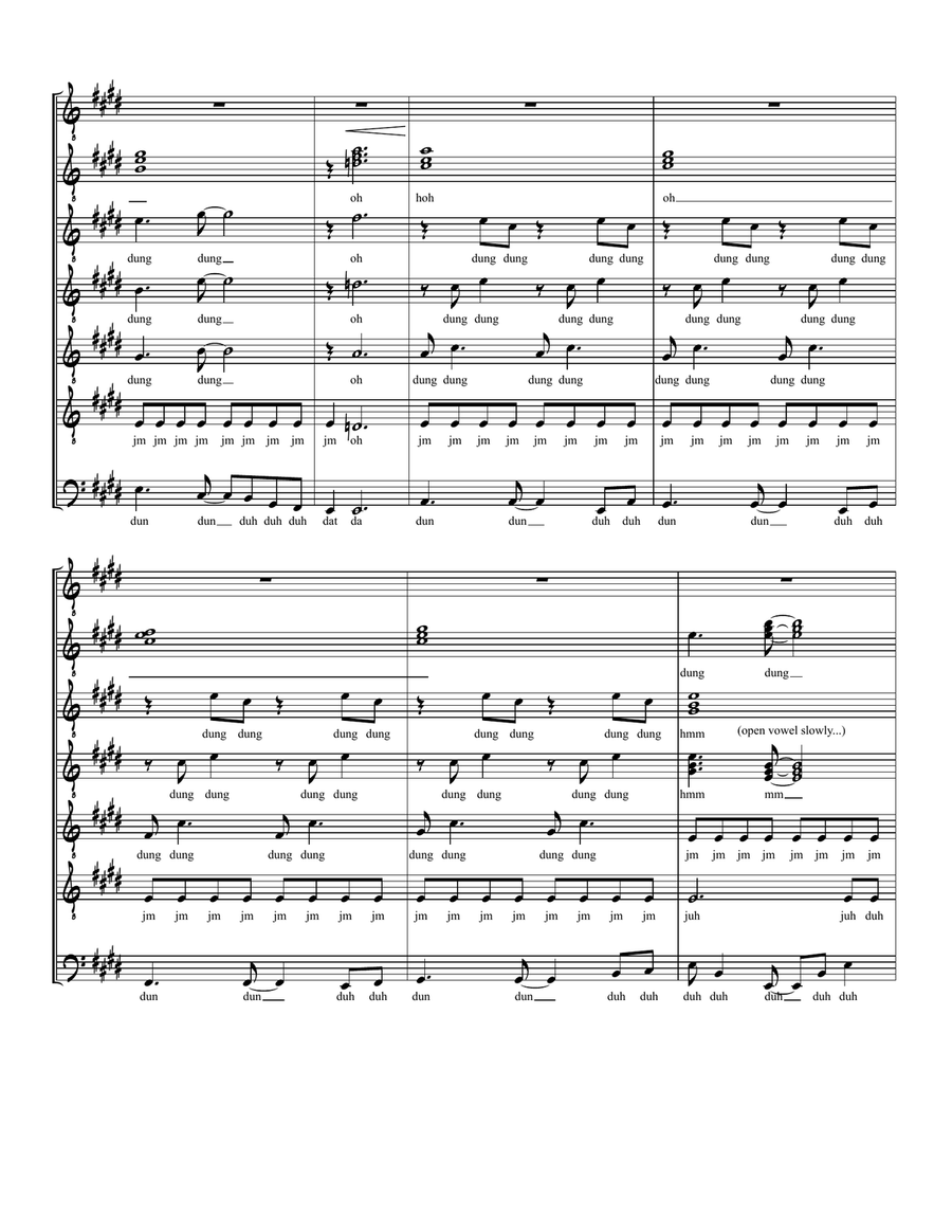 Born To Run by Bruce Springsteen TTBB - Digital Sheet Music page 4