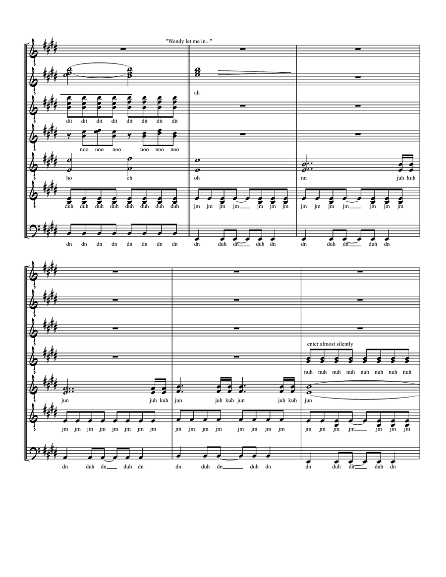 Born To Run by Bruce Springsteen TTBB - Digital Sheet Music page 6